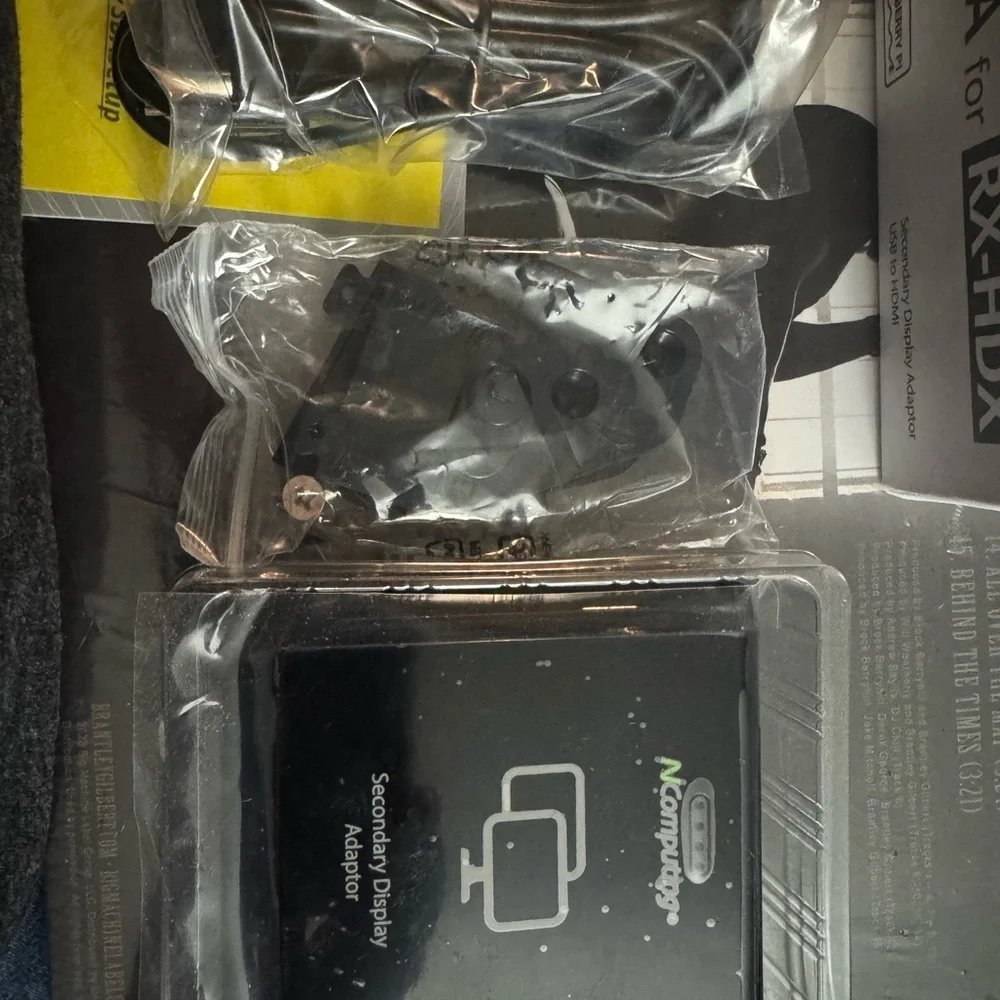 Secondary Display Adaptor for RX-HDX New, never used in box